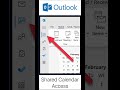 Outlook Help | How to Share Your Calendar in Outlook #Shorts