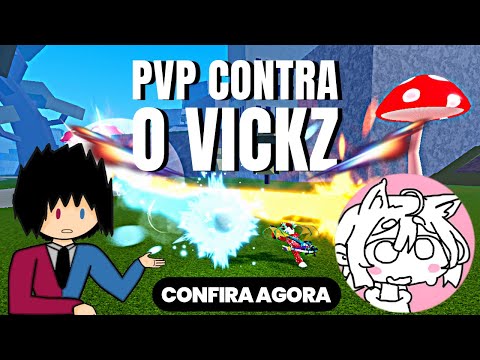 I challenged Professor Vickz to a PvP match!