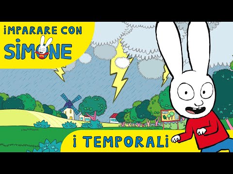 Simone - Non Ho Piu Paura Dei Temporali *Imparare con Simone* [Ufficiale] Cartoni Animati