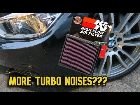 BMW 340i (B58) K&N air filter | Does it make a difference??? | BOV sound??