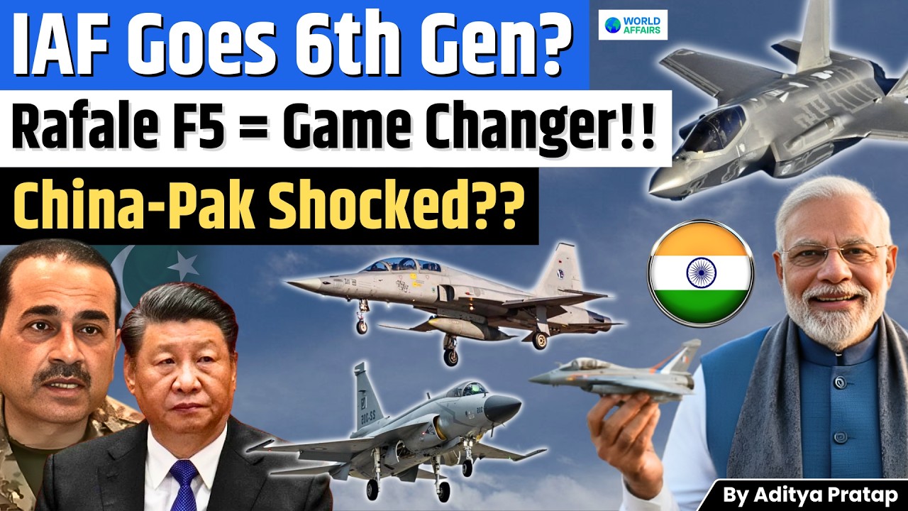 India’s $35B Rafale Mega Deal: Rafale F5 6th-Gen Fighter Jet | Indian Air Force Modernisation