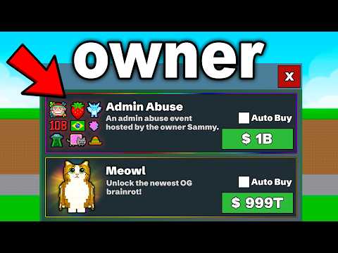 Starting Over But I Can Buy OWNER Upgrades!