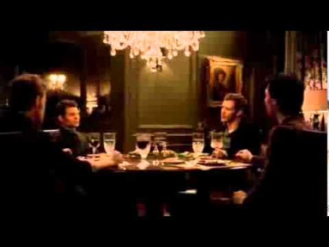 The Vampire Diaries 3x13 Klaus & Elijah tell Damon & Stefan about Elena and the Original Petrova