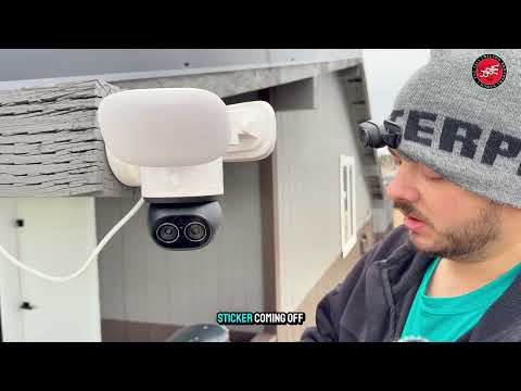 The New Reolink TrackFlex Floodlight WiFi First Look - Installation & Features