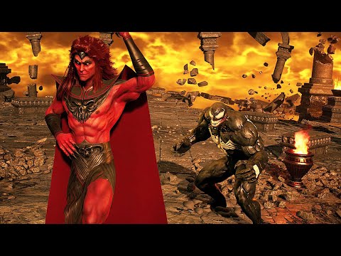 Venom Vs Mephisto Fight Scene 4K - Marvel's Midnight Suns