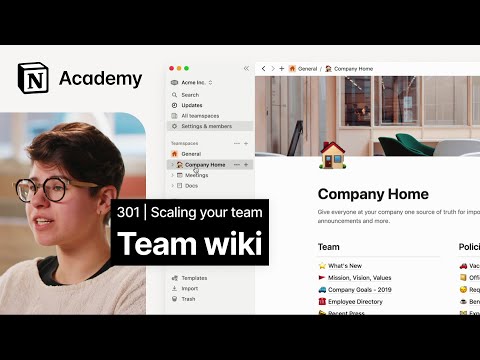 How to build a workspace for your team
