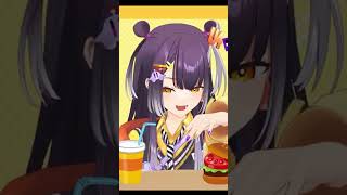 大きな声で「いただきます」と言え！！！！！！ #海妹四葉 #にじさんじ