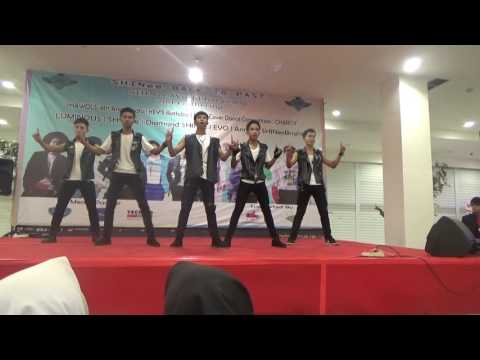 Whisper (cover shinee) - Lucifer + break dance + everybody @Shinee back to past