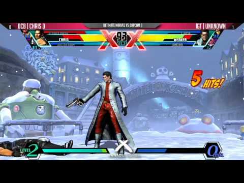 Xanadu Games Monthly - Aug. 2015 - UMVC3 - DCB | Chris D VS. CTRL | Unknown