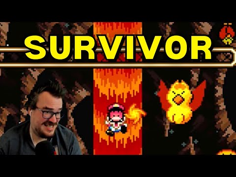 Mario is Destiny's Child - Barb Plays Kaizo Mario World Hack "SURVIVOR"
