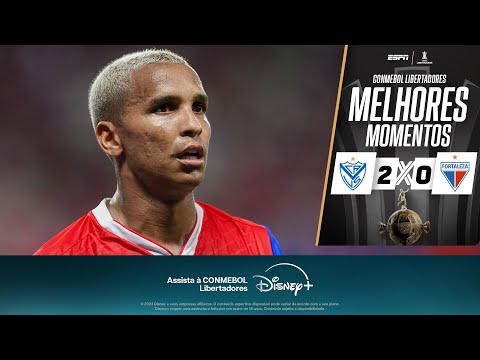 Gols e lances de Velez Sarsfield x Fortaleza