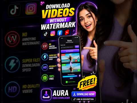 Aura Video Downloader: Save HD video thumbnail