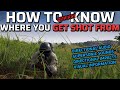 GUIDE How To Know WHERE YOU GET SHOT FROM In PUBG