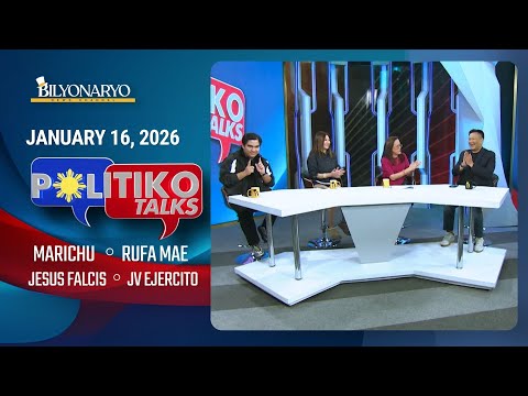 Politiko Talks | January 16, 2026