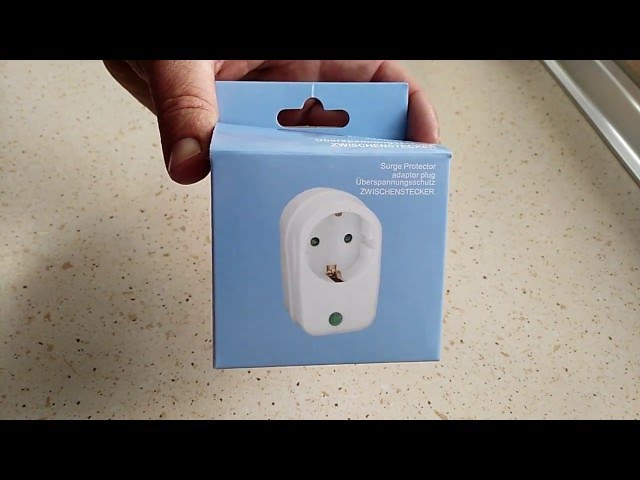 Vídeo relacionado con Jadeshay Adaptador de Protección contra Sobretensiones Dispositivo de Protección contra Sobretensión y Subtensión de Recuperación Automática AC220V 16A Protector de Enchufe para Electrodomésticos