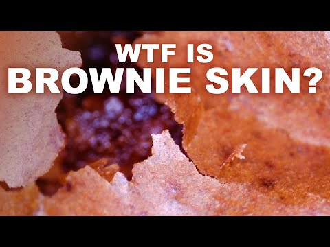 What's The Shiny Skin On Brownies That Make Them Taste So Good?