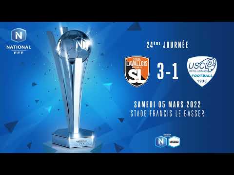 Résumé | Stade Lavallois 3 - 1 US Créteil-Lusitanos| J24 National 2021/2022
