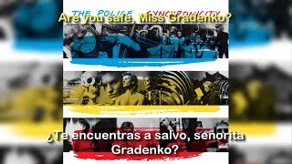 The Police - Miss Gradenko (Subtítulos en Ingles y Español)
