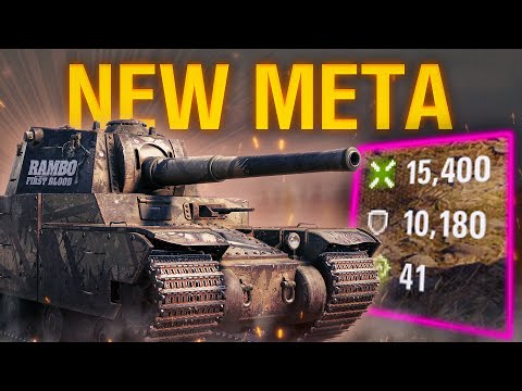 15400 damage with Type 5 Heavy in World of Tanks