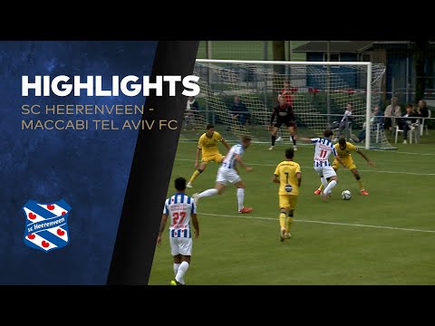 Highlights | sc Heerenveen - Maccabi Tel Aviv FC | Oefenwedstrijd