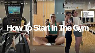 How to Start In The Gym || Personal Trainer Answers