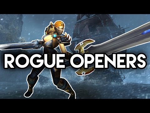 Rogue PvP Openers (All 3 Specs) - ( Rogue PvP) Warlords of Draenor 6.0.3 Video