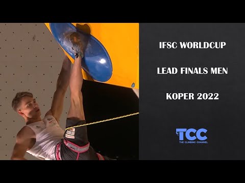 Recap Lead Finals Men | Koper | IFSC Worldcup 2022