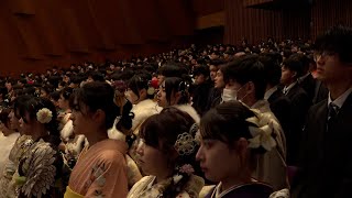 1月12日【びわ湖放送ニュース】成人の日 県内各地で「２０歳のつどい」