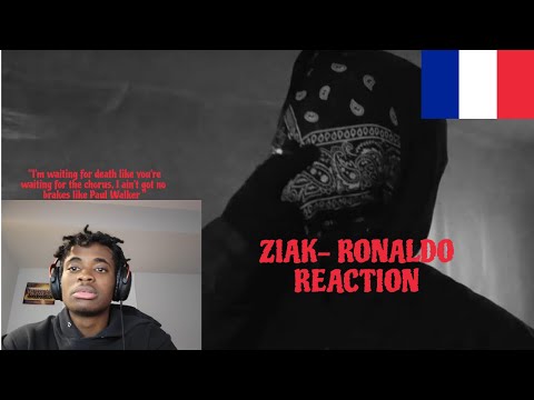 Ziak - Ronaldo | FRENCH DRILL (REACTION!!!)