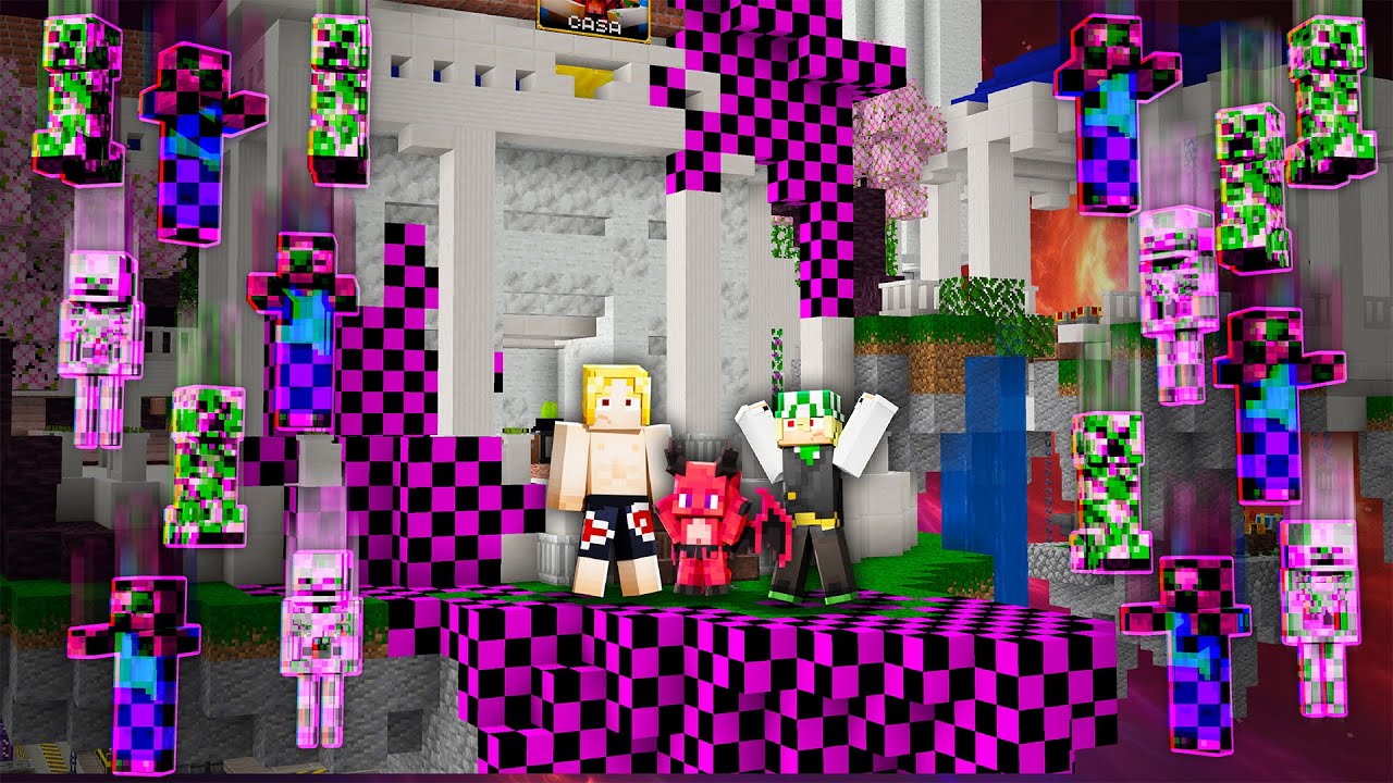 QUEBRAMOS OS LIMITES DO MINECRAFT! - SkyDoido Pandora #19