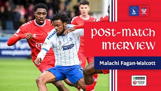 💬 Post-Match Interview | Malachi Fagan-Walcott | Hartlepool United (A)