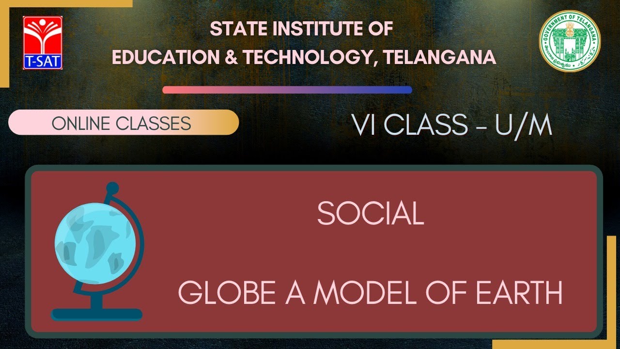 VI Class - U/M || SOCIAL : Globe a Model of Earth
