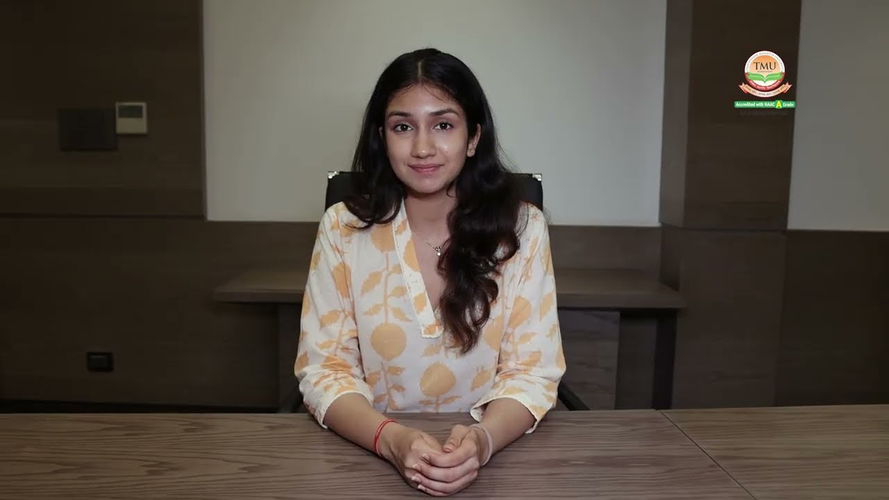 TMU Student Gauri Shrimal Testimonial | TMU Moradabad