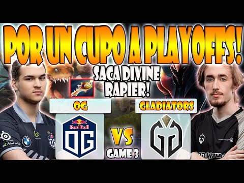 OG VS GLADIATORS BO3[GAME 3] CCNC, TOFU VS YURAGI, BZM, TAIGA - DREAMLEAGUE SEASON 19 - DOTA 2