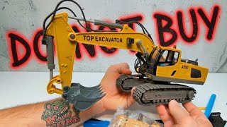 I bought this Mini RC Excavator so you don't have to.