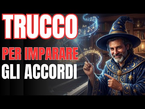 TRICK to easily learn and memorize chords / Piano course for beginners