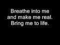 Evanescence - Wake Me Up Inside (Bring Me To ...