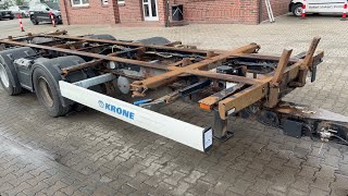 Krone ZZW 18 chassis trailer | Image 4 - Autoline