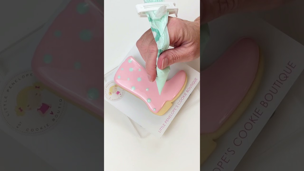 Spring Cookies!  #cookiedecorating #cookies #shorts