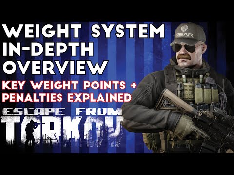 Weight System In-Depth Overview ; Patch 12.4 - Escape From Tarkov