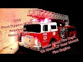 1999 T S I Road Rippers IR RC Keychainz Rescue Team M I F D 89 Mack CF RM Fire Engine Legendary