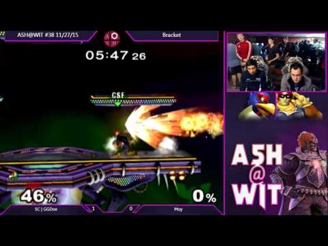 SC | GGDoe (Falco) vs Moy (Falcon) - ASH@WIT #38 Melee Bracket