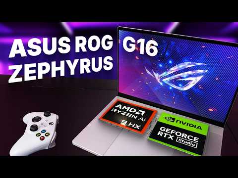 This Laptop Is Immaculate - ASUS ROG Zephyrus G16 2024 w/ Ryzen AI 9 HX 370 + RTX 4060