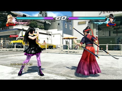 L7 71_1 Lili Rochefort Ryona VS Kazumi Mishima - Tekken 7 ( Uchiha x24 ) Gameplay PC RX 570 8G