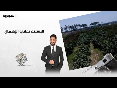 شاهد بالفيديو.. البستنة تعاني الإهمال!