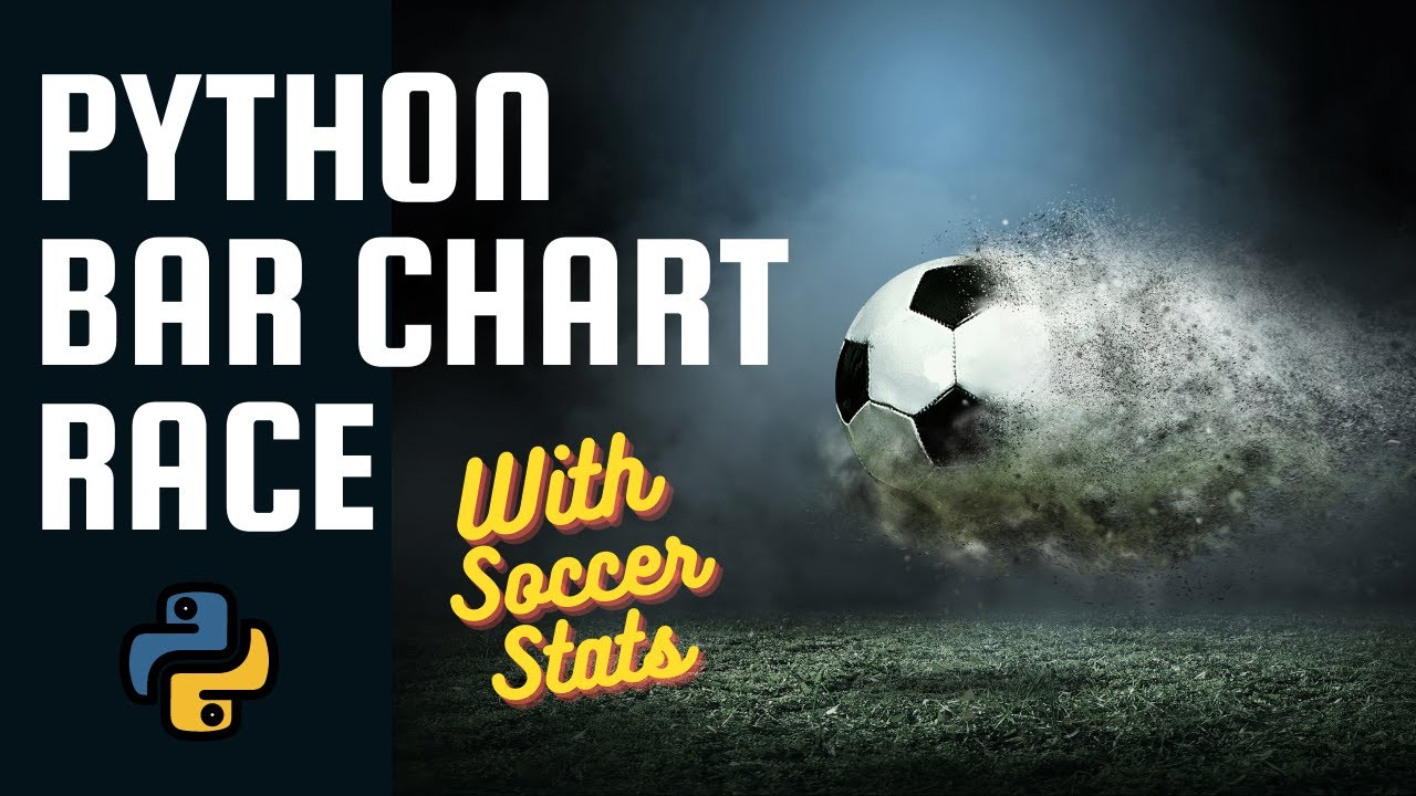Bar Chart Race Tutorial In Python with Soccer Stats