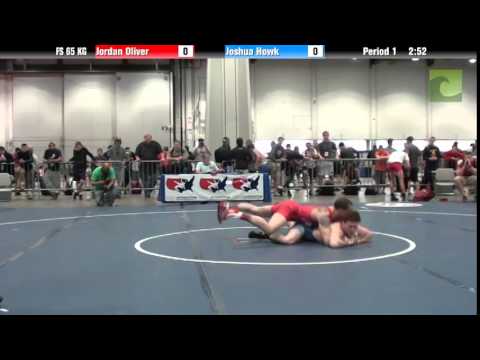 Mens FS FS 65 KG - Jordan Oliver vs. Joshua Howk