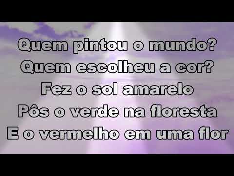 Pintor do mundo Música Playback com letra .