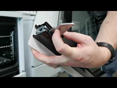 Remove and replace the door on your freestanding stove