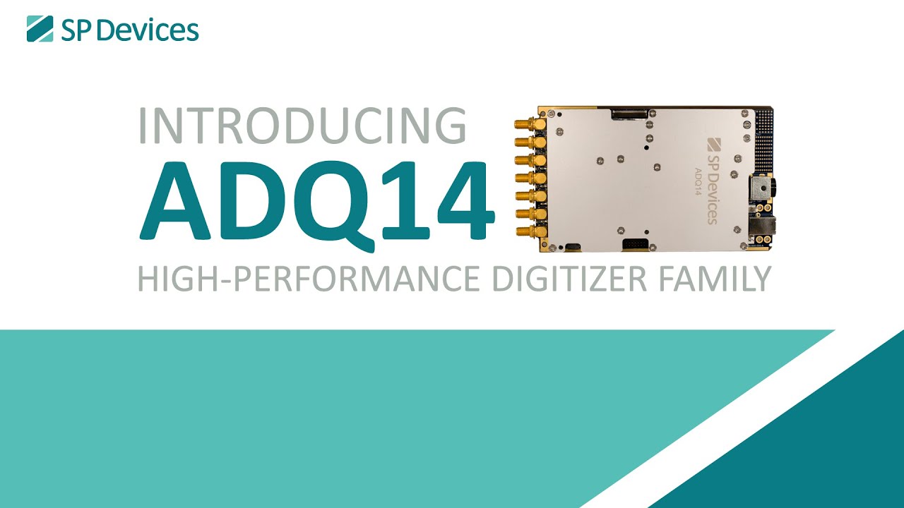 Introducing ADQ14 - 14-bit, 2 GSPS digitizer platform, 2-4 channels, open Kintex-7 FPGA